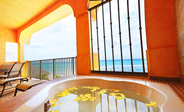 suite frente en hotel frente a la playa de la Riviera Maya